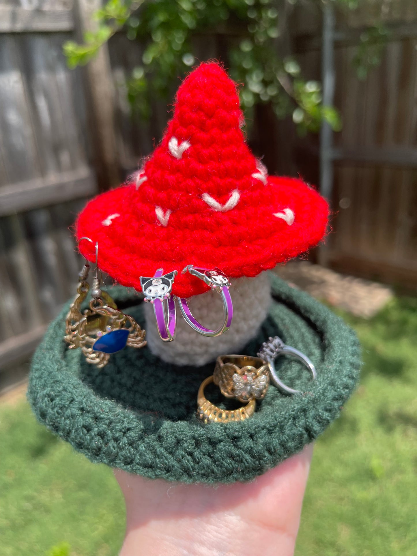 Mushroom Jewelry Tray