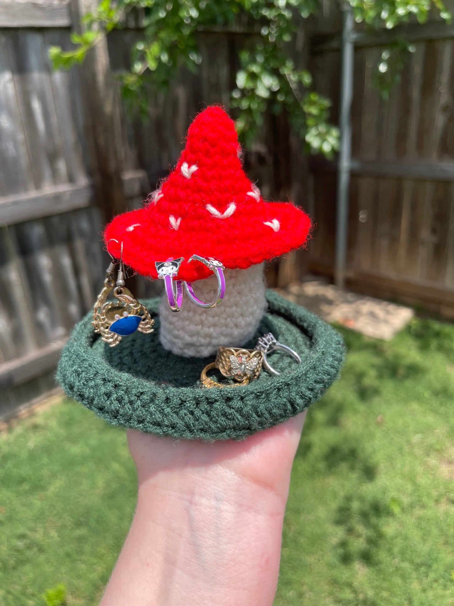 Mushroom Jewelry Tray